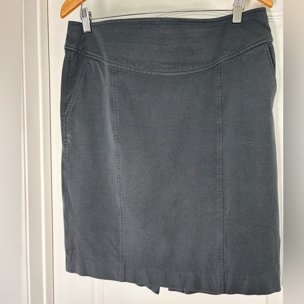 Banana Republic Dark Gray Pencil Skirt